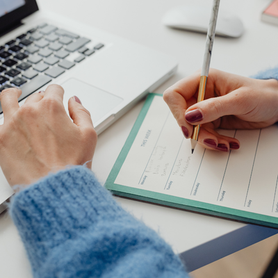 Registered dietitian with a clear private practice action plan after business coaching with Jennifer Neale Nutrition IQ