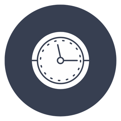 Icon representing dietitian burnout from private practice work taking over evenings and weekends